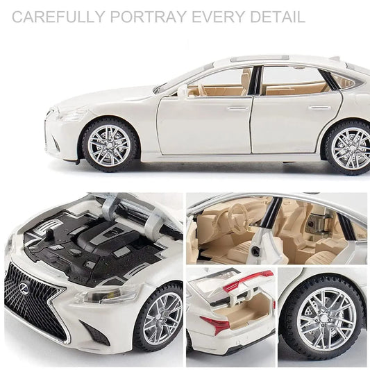 Lexus Ls500h 1:24 Diecast Scale Model Car