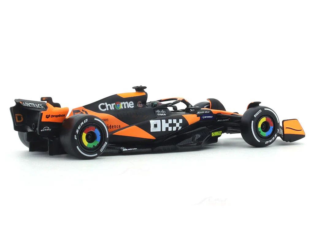 2024 MCL-60  1:43 Scale Diecast F1 Car McLaren MCL38 #81 Oscar Piastri Model Car
